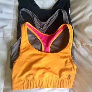 Sports bra bundle of 3